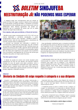 Boletim XXV Plenária Nacional
